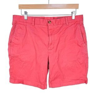 Vineyard Vines Breaker Short Men’s Flat Front Chino Shorts Nantucket Red 35